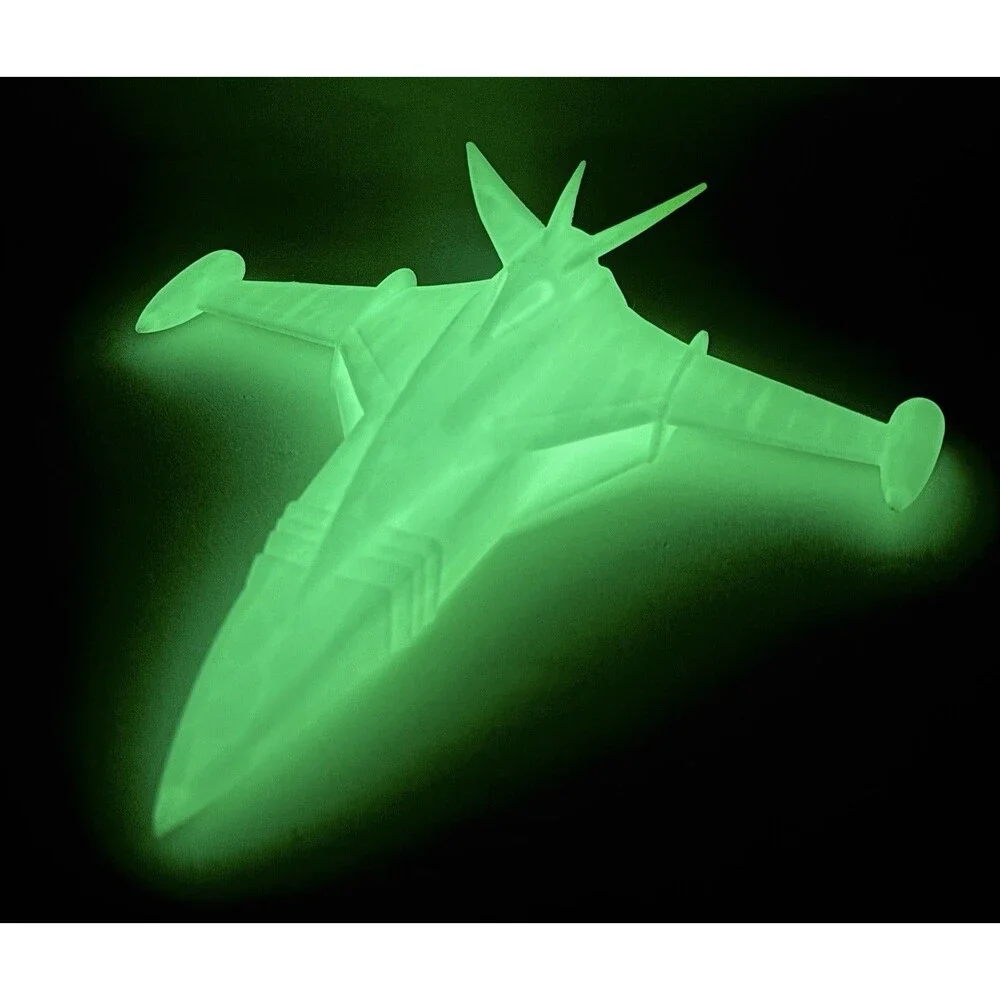 Battle Of The Planets Glow-In-The-Dark Toy Lot Of Five